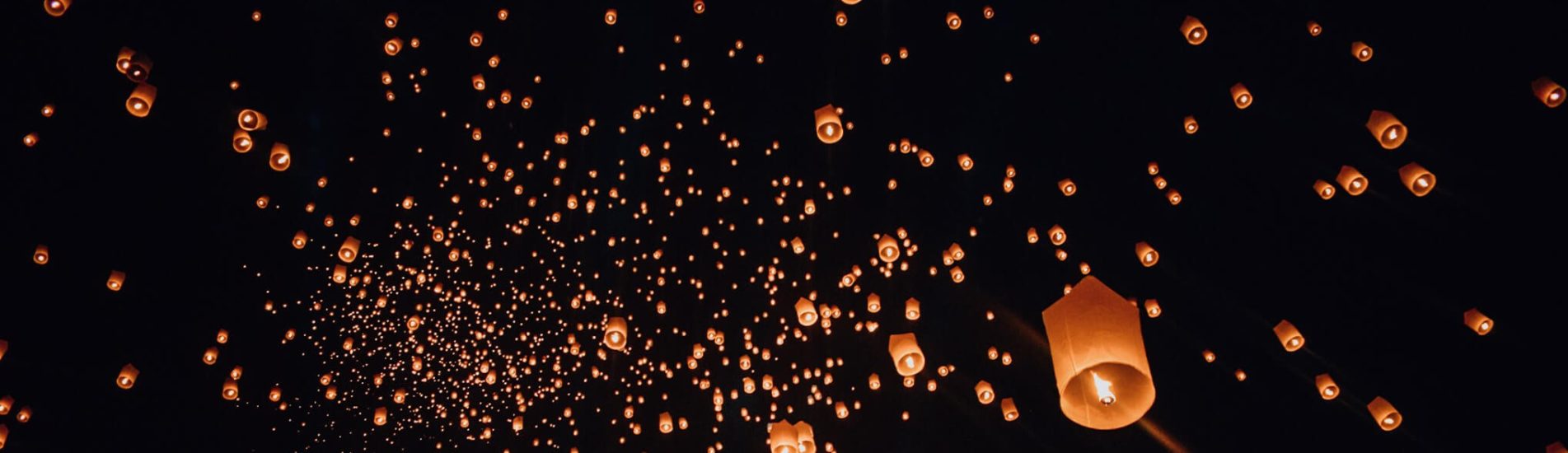 Yi peng lantern festival