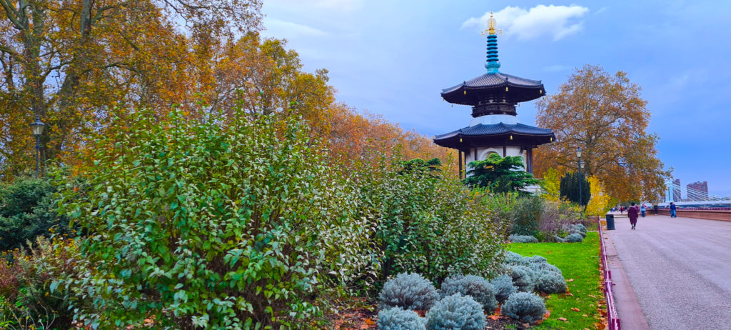 The Pagoda At Battersea Park London