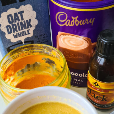 Golden hot chocolate recipe