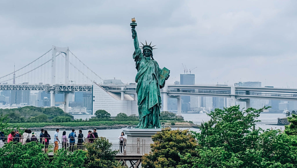 Statue of Liberty Odaiba Tokyo
