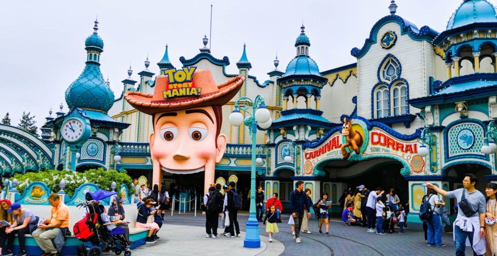 Toy Story Mania DisneySea Tokyo