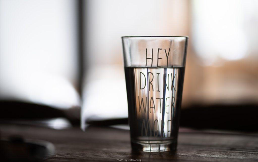 glass of water