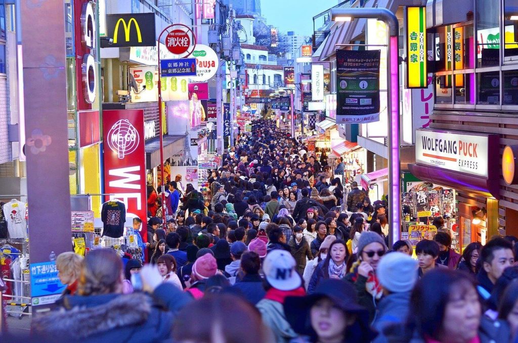 Takeshita Street In Harajuku