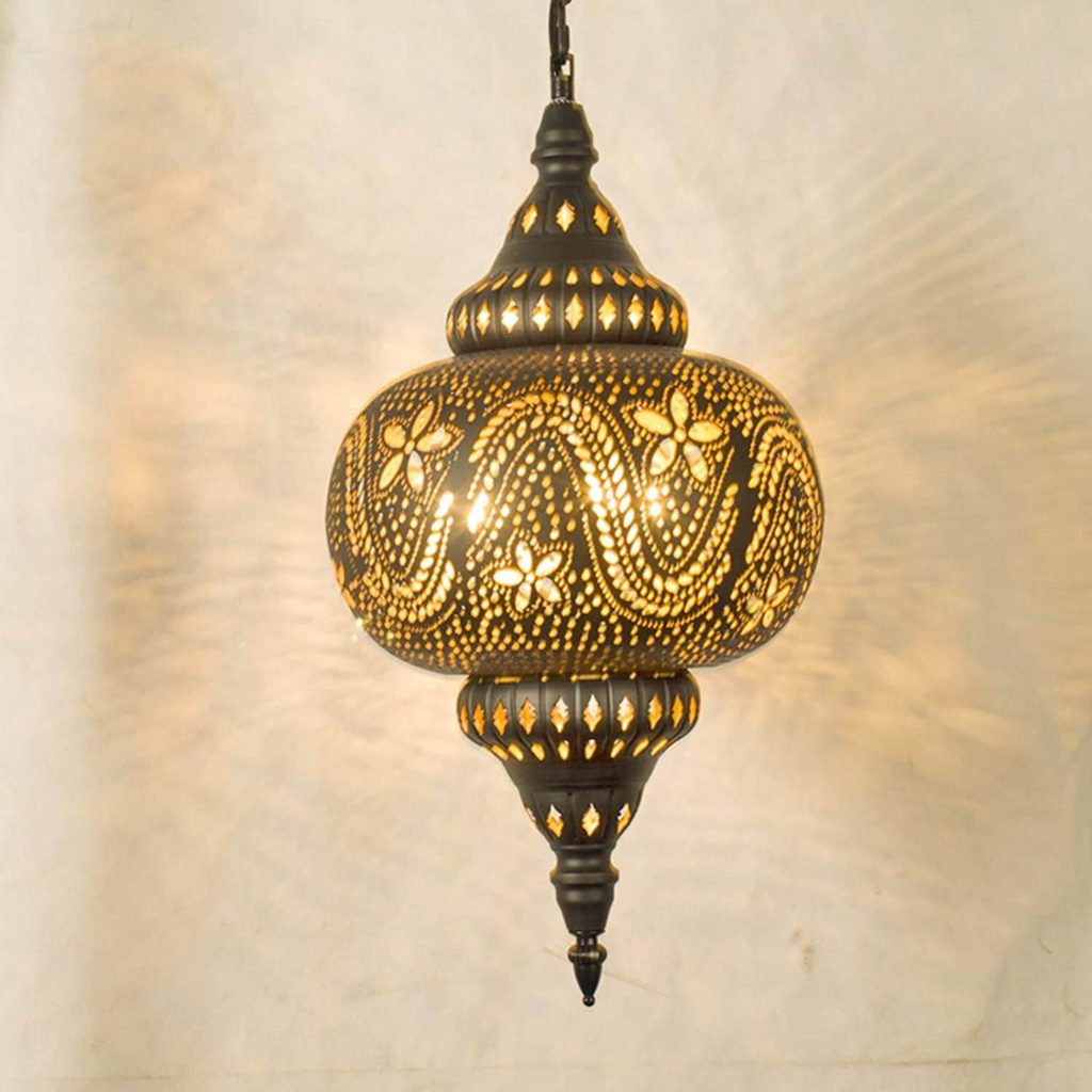 Islamic Style Single Head Pendant Light Moroccan Style