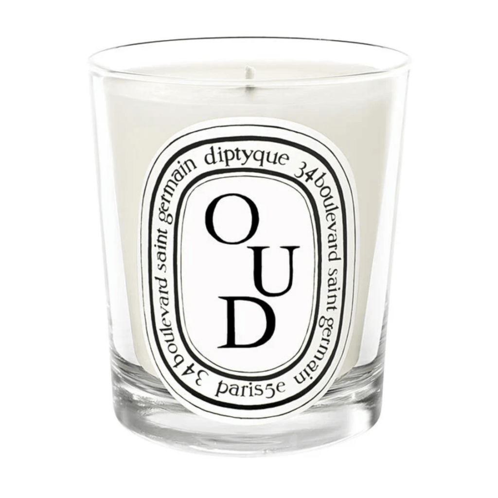 Oud Scented Candle by Diptyque