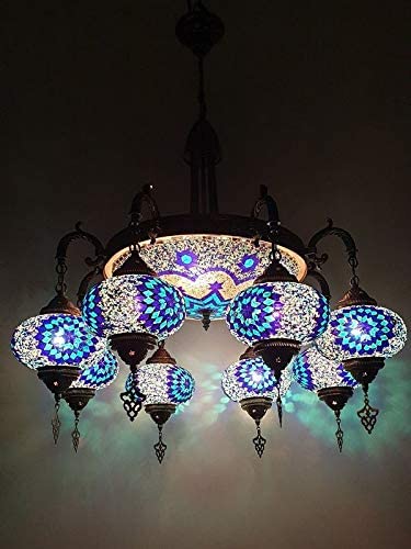 G0000D Chandelier Muslim Gold Pendant Light