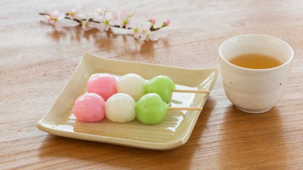 Japanese Wagashi and Tea