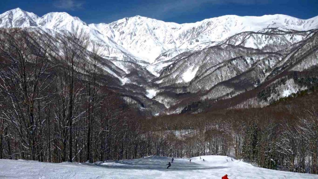Skiing In Japan