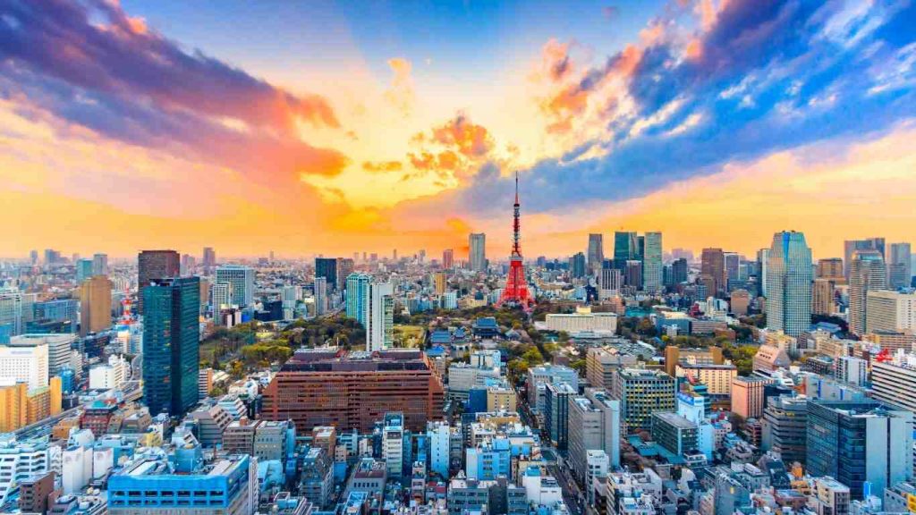 Tokyo Japan In Summer