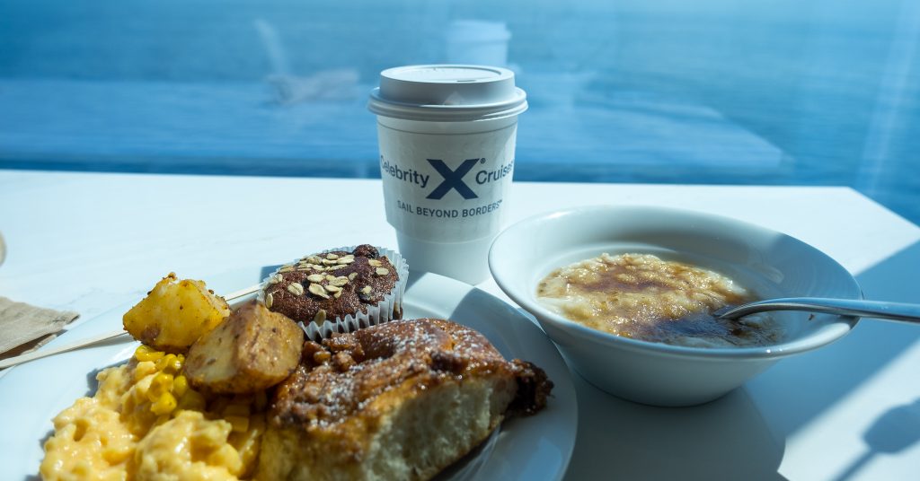 Breakfast At Oceanview Cafe Aboard Celebrity Beyond | © Noor - The Veiled Explorer