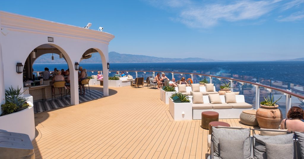 Sunset Bar Aboard Celebrity Beyond | © Noor - The Veiled Explorer