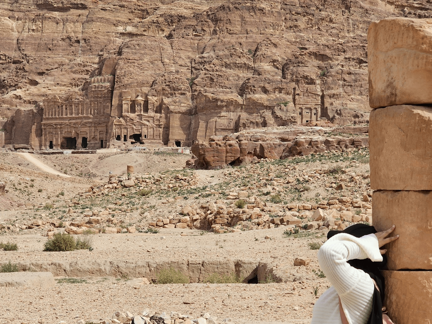View from Petra Jordan